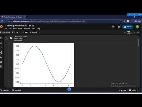 How to generate and plot sinewave coswave in python|Python Tutorial for Beginners |Sinusoidal functs