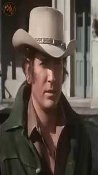 Michael Landon take the bags back in hotel, Bonanza, 1969