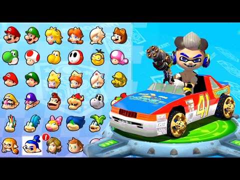 Mario Kart 8 Deluxe - Splatoon 2 Inklings & Hornet Automatic Path to Complete Domination