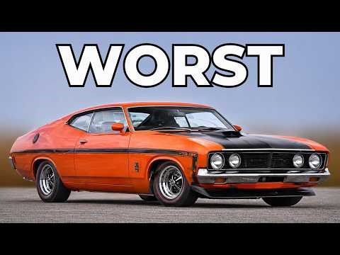 7 Deadliest Australian Muscle Cars Out Of The 1970's...