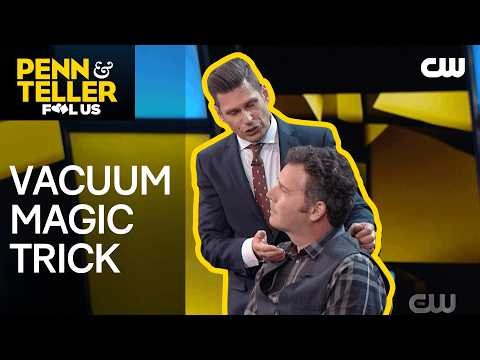 Magician Performs Vacuum Magic Trick | Penn & Teller: Fool Us | The CW