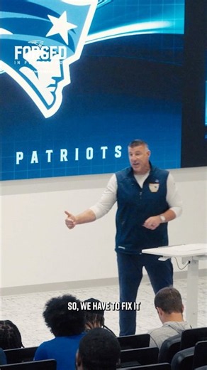 Fight together. Fight as a team. 🗣️ #patriots #nfl #shorts