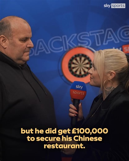 Big John cannot wait for Justin Hood's Chinese to open! 🥡🎯 | Sky Sports