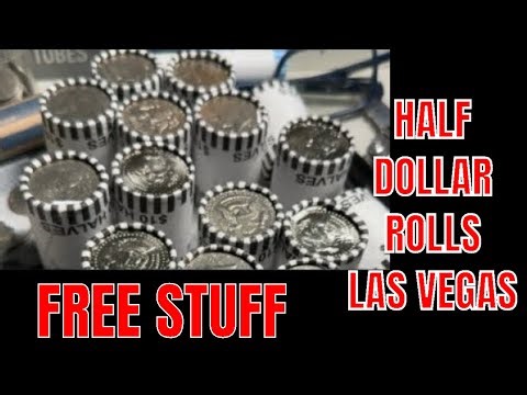 Nickel and HALF DOLLAR rolls LAS VEGAS COIN HUNTER & STACKER is live!