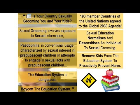 🎥📰🚸 193 member Countries of the United Nations agreed to the Global 2030 Agenda! Sexual Education...