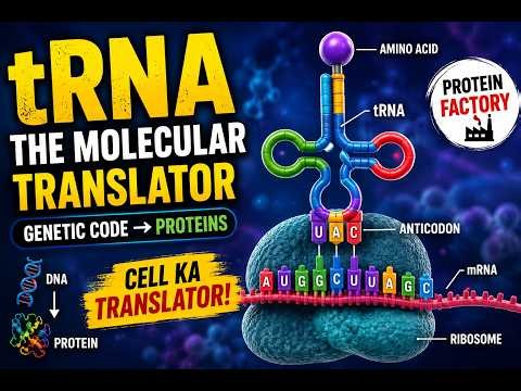 tRNA: The Molecular Translator Explained! 🧬