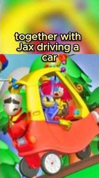 Why does Jax keep driving Cars in The Digital Circus?