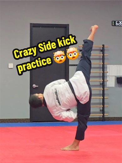 Mastering the Side Kick in Taekwondo Training