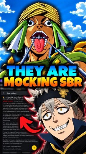 Black Clover fans are mocking JoJo's Steel Ball Run?!