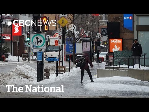 Icy weather, whiteouts make for travel mess in Eastern Canada