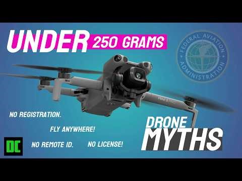 US Drone Pilots 🚨 Under 250 Grams 🚨 DRONE MYTHS!!!