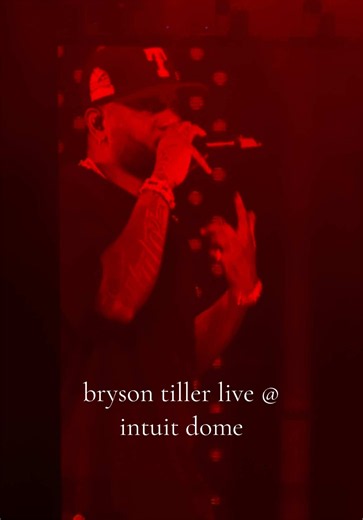 i wish he had outta time on the setlist. got last minute tickets to this show thanks to @Live Nation Concerts concert cash 🤝🏽 @Intuit Dome @Bryson Tiller #brysontiller #brysontillertour #concert #concerttok #trapsoul