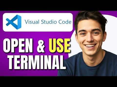 How To Open & Use Terminal in Visual Studio Code | Open Integrated Terminal in VSC | Easy Tutorial
