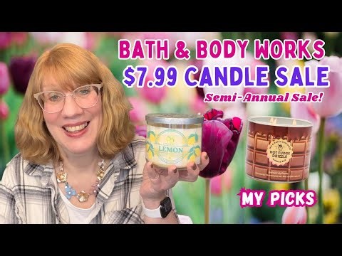 Bath & Body Works $7.99 Semi Annual Sale Candle Picks!
