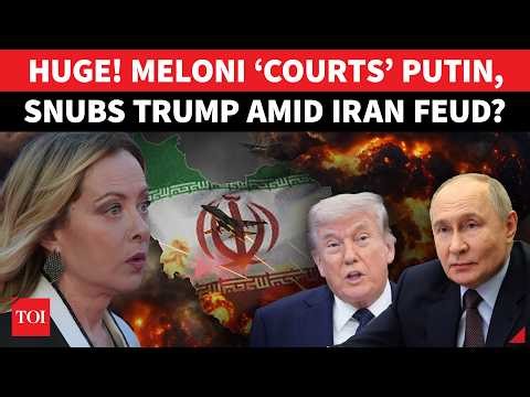 ‘Door Open For…’: Meloni’s ‘DIRECT APPEAL’ To Putin As Trump ‘Wages War’ On NATO | Watch