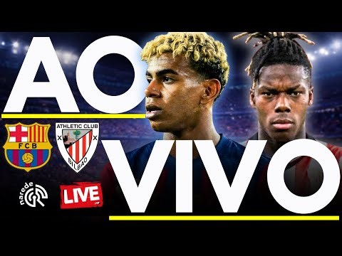 BARCELONA AO VIVO HOJE 🔥 Barcelona x Athletic Bilbao | Supercopa da Espanha 2026 - Semifinal