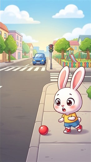 🚦 Stop, Look & Listen! Road Safety for Kids 🐶🐰 | Sheriff Labrador Cartoon