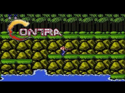 Contra (NES) Full Gameplay Walkthrough (No Commentary)