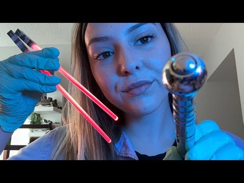 Slow and Intentional ASMR Eye Exam 👥