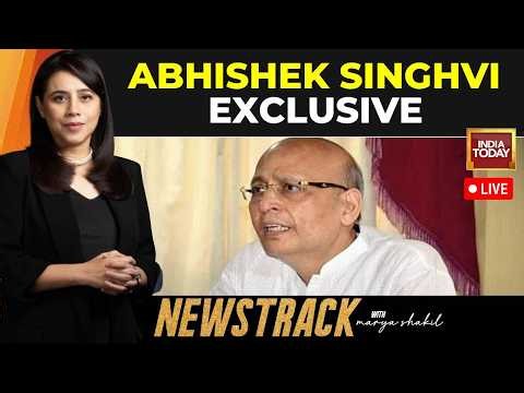 LIVE: Abhishek Singhvi Exclusive | Will TMC-NCPI Merger Allow Rebels To Evade Anti-Defection Law?