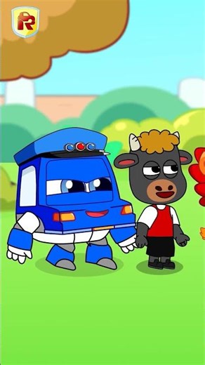 Yummy Ice - Cream Challenge | Baby Learns to Line Up!✨Nursery Rhymes RoboSquad Kids Song #shorts