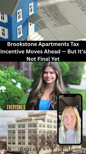 Brookstone Apartments is moving forward—with a tax break