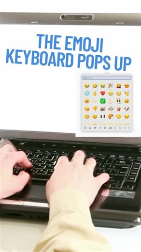 Emoji keyboard | How To Get Emoji Keyboard| Shortcut for Emoji Keyboard #windows #shorts