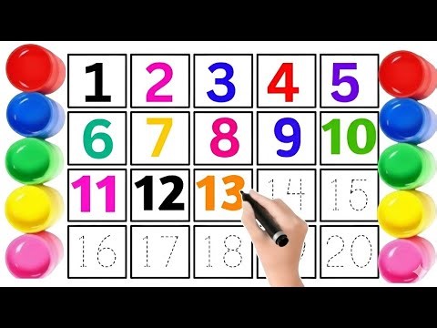 👉🧠✨️EASY Counting 1 to 10 for Kids 🧮 | Fun Numbers Song & Easy Learning Video for Toddlers 👶🎉