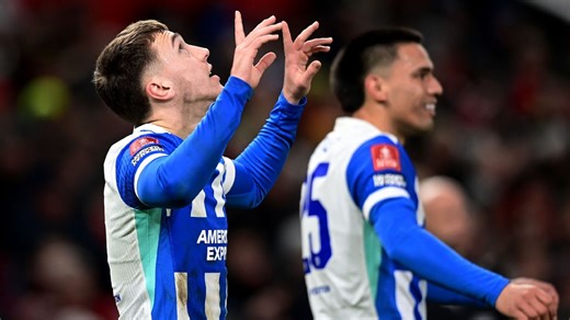 Man United vs Brighton LIVE: Latest updates from FA Cup third round clash