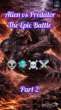 Alien vs Predator: The Epic Battle ⚔️ ( Part 02) #shorts #aliensvspredator #epicbattle