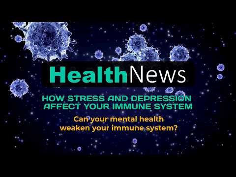 Today's HealthNews For You - How Stress and Depression Affect Your Immune System #healthylife