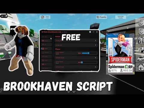 🔥 NEW Brookhaven Script 2026 | FREE Premium Gamepass, Troll GUI & Auto Play (KEYLESS)