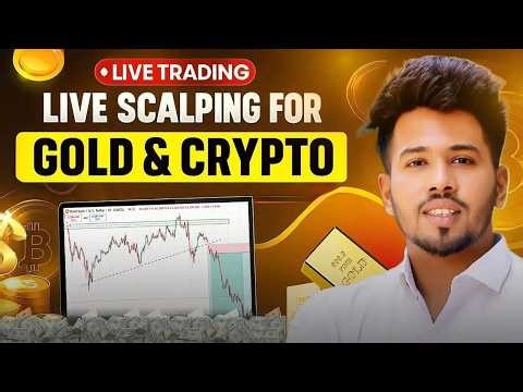LIVE FOREX TRADING | LONDON SESSION | GOLD AND BITCOIN TRADING | TRADE WITH KUMAR