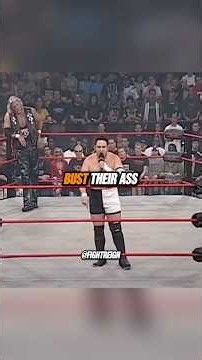 When Samoa Joe went off the script #shorts #wwe #samoajoe #tna