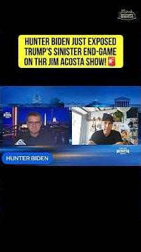 Hunter Biden reveals Trump’s END-GAME LIVE ON AIR!🚨