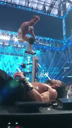CM Punk got some payback! 😮‍💨 #WrestleMania