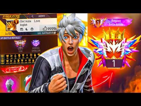 🔴[Live Free Fire New Rank Season Rank Push Live !!