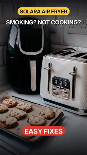 Solara Air Fryer Smoking or Not Cooking? Easy Fixes #shorts