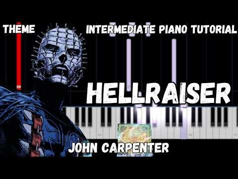 Hellraiser Theme (Intermediate Piano Tutorial)