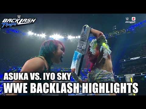 Asuka vs. IYO SKY | Backlash Highlights | WWE on ESPN