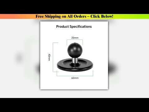 FANAUE car magnetic mobile phone holder accessories one-click adsorption 25mm ball head base