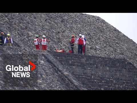 Canadian tourist shot and killed on Teotihuacan pyramid in Mexico, investigation ongoing