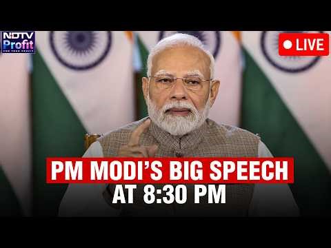 Watch Live: PM Narendra Modi’s Address To The Nation At 8:30 PM