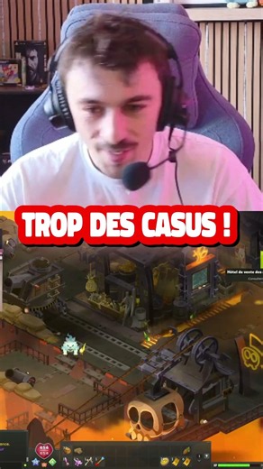 Vous êtes trop des casus !