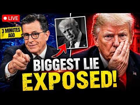 Trump MELTS DOWN as Colbert EXPOSES His Biggest Lie About his Father LIVE On TV!