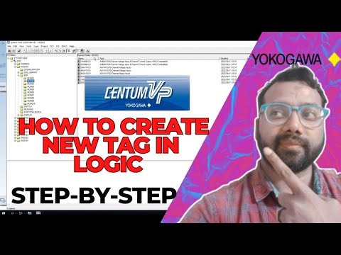 Yokogawa DCS Tutorial 1| How to Create New Tag in Logic & Transfer Value Betwen Tags (Beginer Guide)