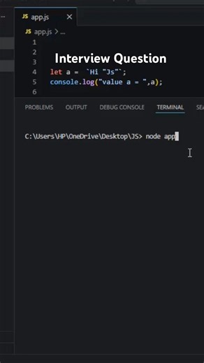 JavaScript Template Literals Explained | Quotes Inside Strings | Part-538