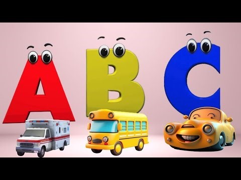 ABC Song Phonics, Transportation Song, ABC Song, Alphabet Educational Song A to Z for kids