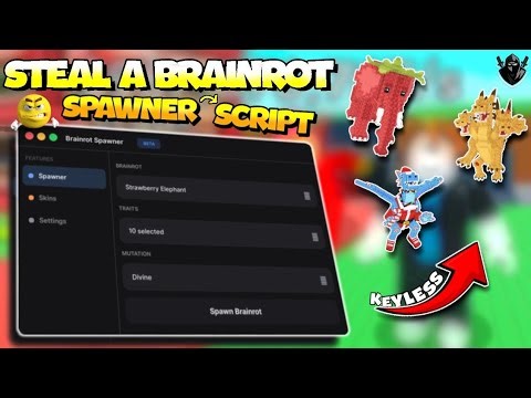 [BEST 🍀] BRAINROT SPAWNER Steal a Brainrot Script - Mozil Hub V5 | KEYLESS | SPAWN REAL BRAINROT 