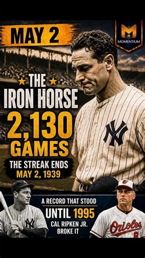 May 2 - Lou Gehrig's Streak That Defined a Legend… ⚾